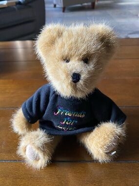 Small “Friends For Life” BOYDS Bear Moveable Head/Arms/Legs